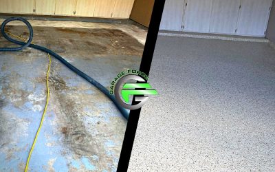 Dramatic Galveston Garage Floor Makeover